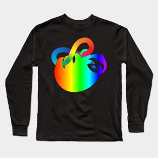 Baby Sloth Autism Acceptance Long Sleeve T-Shirt